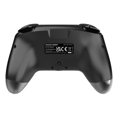 Deltaco Gaming Ασύρματο Mini Χειριστήριο για Nintendo Switch με Κουμπί Turbo Μαύρο GAM-183