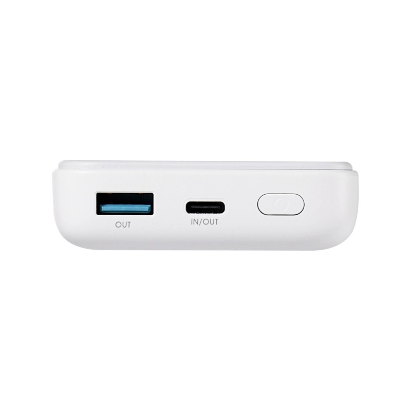 Joyroom MagSafe Power Bank 10000mAh 1xUSB-A, 1xUSB-C PD με Καλώδιο Type C 25cm Λευκό JR-W020