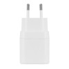 Deltaco Φορτιστής Τοίχου, 1x USB-A 18 W, 1x USB-C PD 20 W, Λευκός USBC-AC154