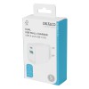 Deltaco Φορτιστής Τοίχου, 1x USB-A 18 W, 1x USB-C PD 20 W, Λευκός USBC-AC154