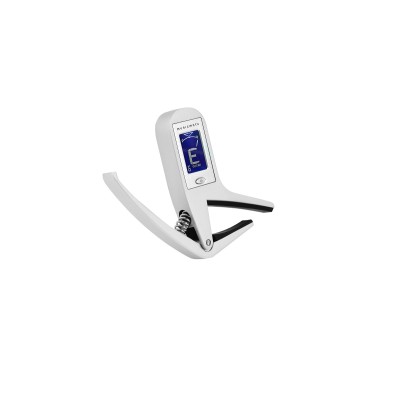 MusicMate Καποτάστο/Κουρδιστήρι Κιθάρας 2σε1 Λευκό MM-X100 CapoTuner