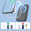 Joyroom MagSafe Power Bank 10000mAh 20W με Θύρα USB-A και Θύρα USB-C Power Delivery Μαύρο JR-W020