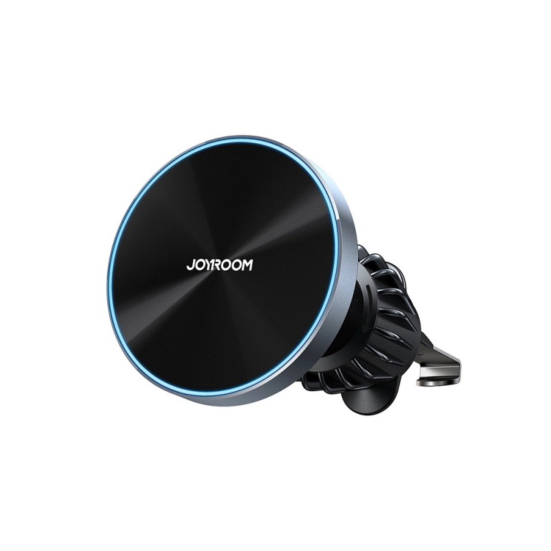Joyroom Βάση Κινητού Αυτοκινήτου με Μαγνήτη και Ασύρματη Φόρτιση Μαύρη JR-ZS240