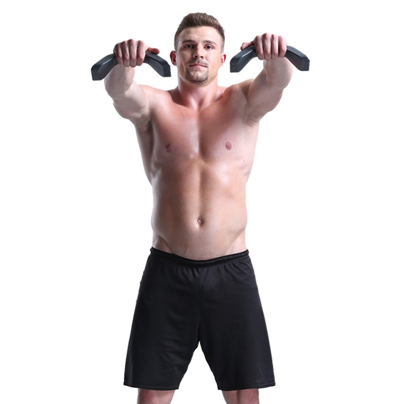 HEAD Βαράκια/Χειρολαβές για Push ups Σετ 2 x 2kg Μαύρα HA188-4