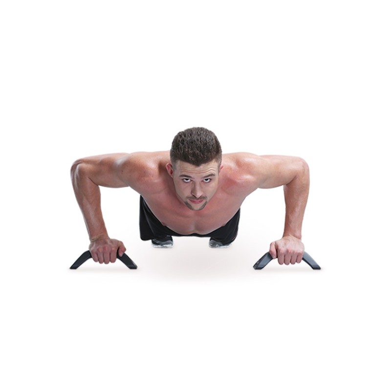 HEAD Βαράκια/Χειρολαβές για Push ups Σετ 2 x 2kg Μαύρα HA188-4