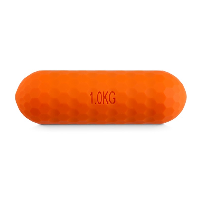 HEAD Βαράκια Dumbbell Σιλικόνης Σετ 2 x 1kg Πορτοκαλί HA725-2K