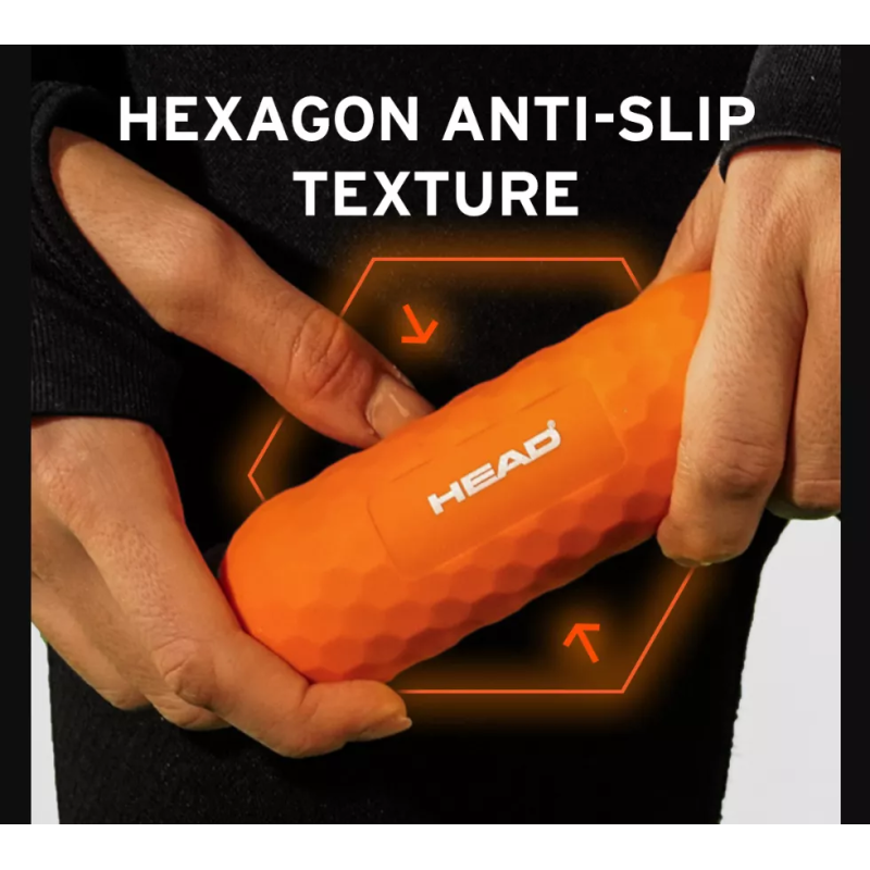 HEAD Βαράκια Dumbbell Σιλικόνης Σετ 2 x 1kg Πορτοκαλί HA725-2K