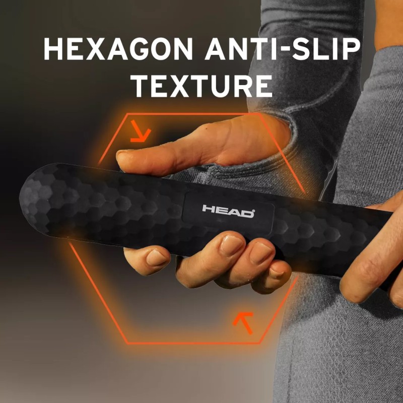 HEAD Βαράκια Dumbbell Σιλικόνης Σετ 2 x 2kg Μαύρο HA725-4K