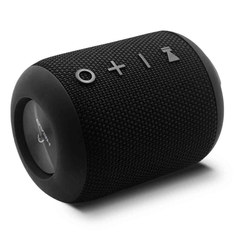 HEAD Φορητό Ηχείο Wireless 5.0 IPX7 10W 8.5x10cm Μαύρο HDSP01