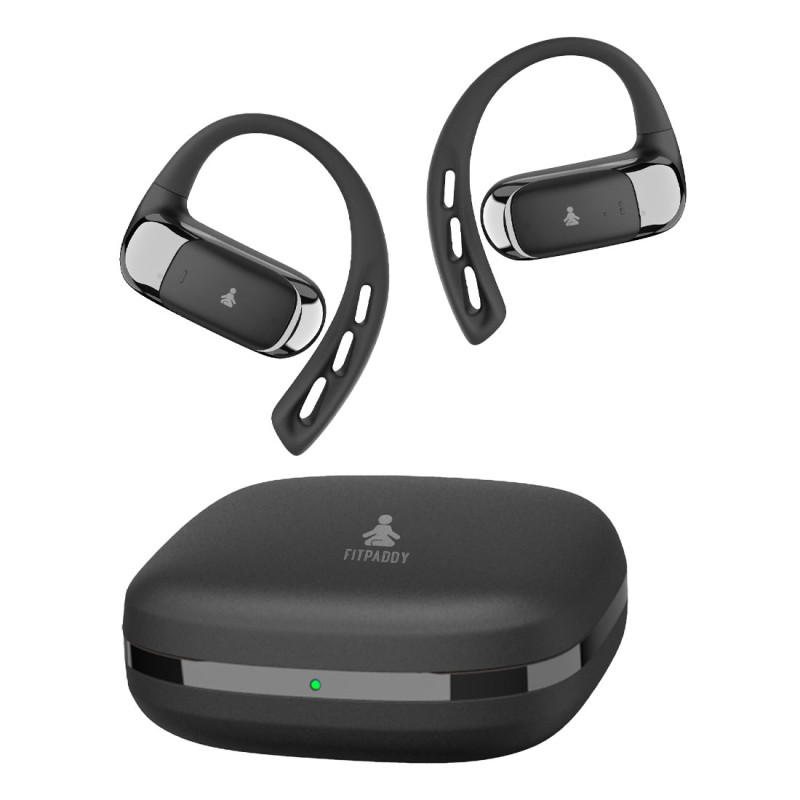 FITPADDY Ακουστικά Sport Open Ear FitBeat Pro Μαύρα OEE01BK