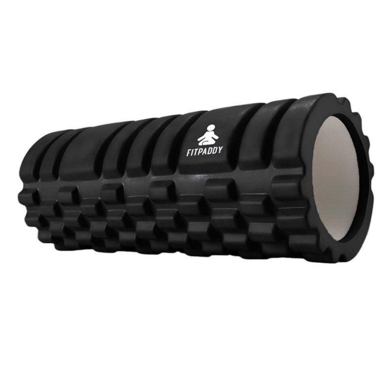 FITPADDY Κύλινδρος Μασάζ PVC Μαύρος MROLLER01