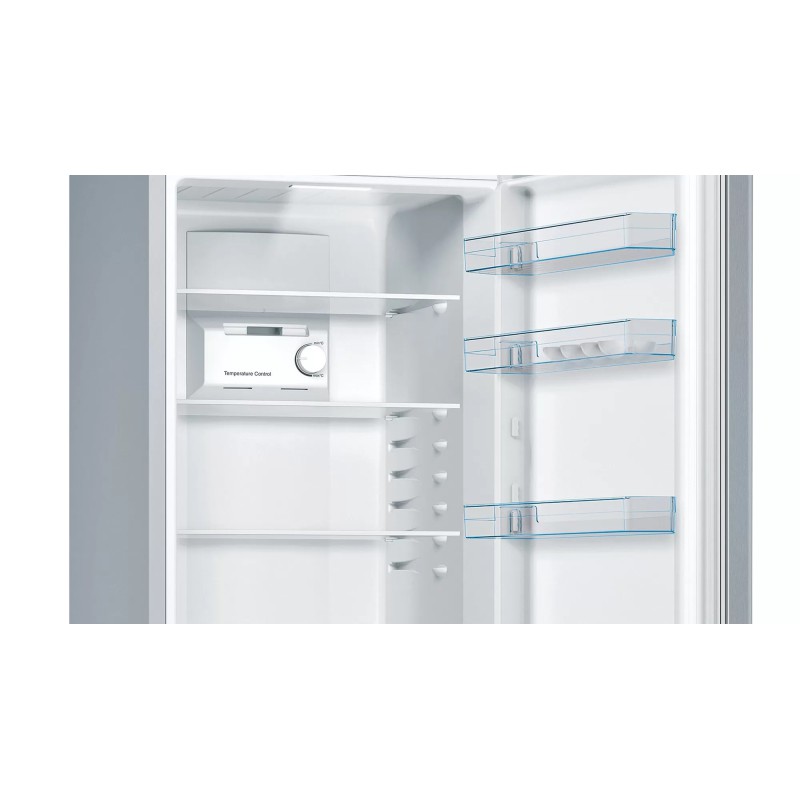 Bosch Ψυγειοκαταψύκτης 305lt NoFrost Υ186xΠ60xΒ66εκ. Inox KGN36NLEA