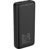 Deltaco Power bank 20.000 mAh , 2x USB-A 18W, 1x USB-C PD 20W Μαύρο PB-C1008