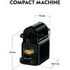 Delonghi Inissia Καφετιέρα για Κάψουλες Nespresso Πίεσης 19bar Black EN80B