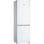 Bosch Ψυγειοκαταψύκτης 305lt NoFrost Υ186xΠ60xΒ66εκ. Λευκός KGN36NWEA