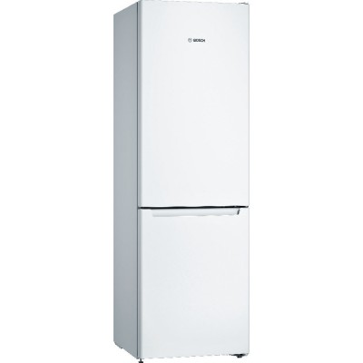 Bosch Ψυγειοκαταψύκτης 305lt NoFrost Υ186xΠ60xΒ66εκ. Λευκός KGN36NWEA