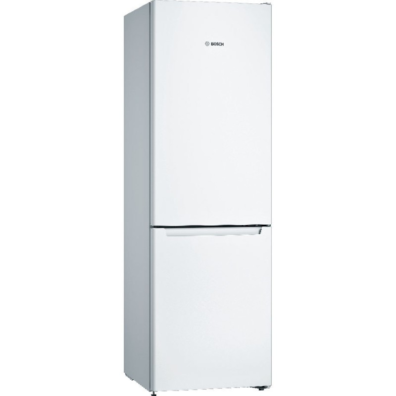Bosch Ψυγειοκαταψύκτης 305lt NoFrost Υ186xΠ60xΒ66εκ. Λευκός KGN36NWEA