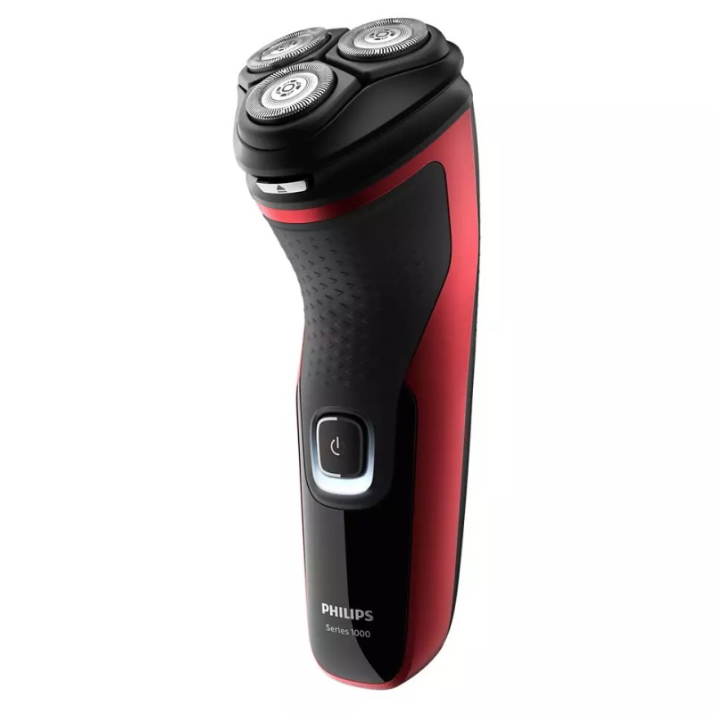 Philips Ξυριστική Μηχανή Προσώπου Επαναφορτιζόμενη 1000 Shaver Κόκκινο-Μαύρο S1333-41