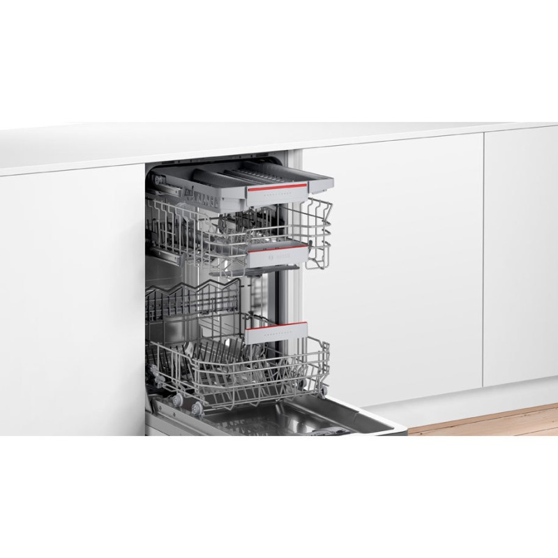 Bosch Πλήρως Εντοιχιζόμενο Πλυντήριο Πιάτων με Wi-Fi για 10 Σερβίτσια Π44.8xY81.5εκ SPV4XMX20E