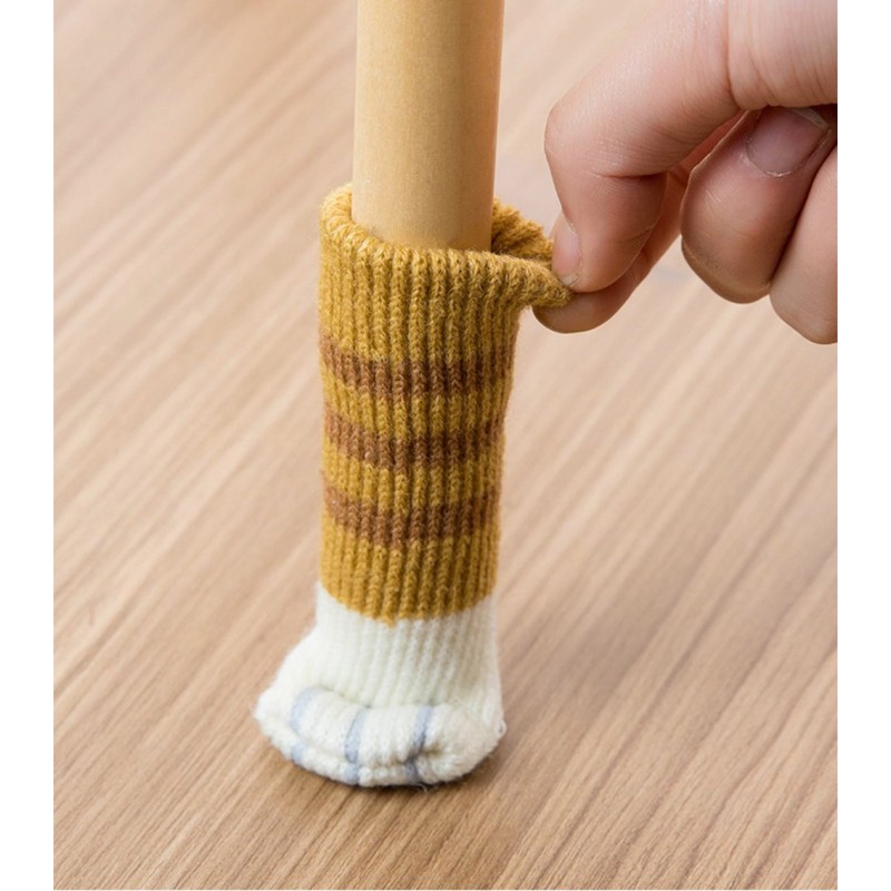 Gadget Master Προστατευτικά καλύματα ποδιών καρέκλας CAT SOCKS