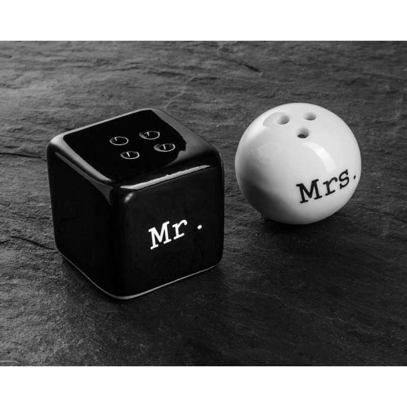 Gadget Master Αλατοπίπερο Mr & Mrs