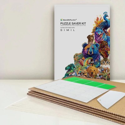 Quordlepuzzles Κιτ Επιτοίχιας Τοποθέτησης Puzzle Puzzle-peijian