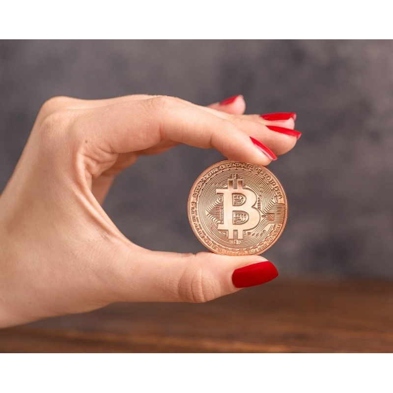 Gadget Master Πλαστικό νόμισμα Bitcoin