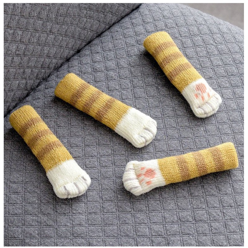 Gadget Master Προστατευτικά καλύματα ποδιών καρέκλας CAT SOCKS