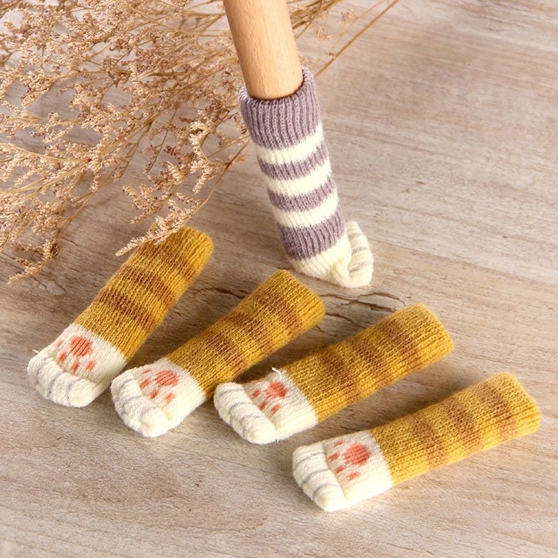 Gadget Master Προστατευτικά καλύματα ποδιών καρέκλας CAT SOCKS