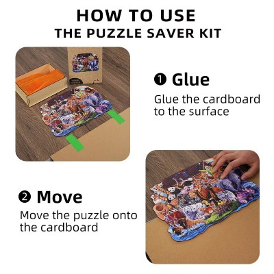 Quordlepuzzles Κιτ Επιτοίχιας Τοποθέτησης Puzzle Puzzle-peijian