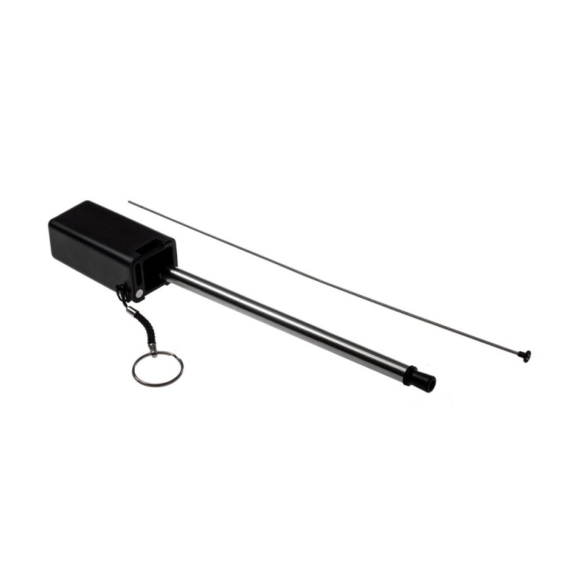 Gadget Master Πτυσσόμενα μεταλλικά καλαμάκια με θήκη