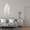 Inoleds Φωτιστικό Τοίχου LED 3D CUBE 10x10x10cm 100-240V 6W Λευκό Φως 480lm 3000k Λευκό INOCUBEWALLWH3D