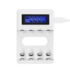 Deltaco Ultimate 4x Μπαταρίες AAA με Φορτιστή Μπαταριών Ni-Mh USB, AA/AAA 5V/2A Max Ecolabel C704A4-4xAAA
