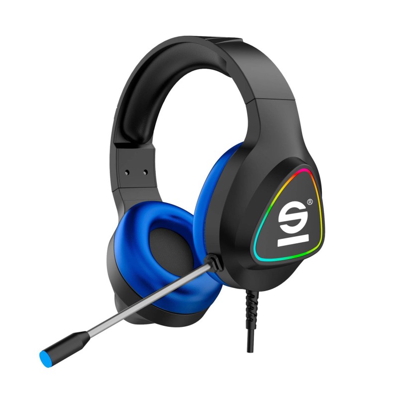 Sparco Gaming Kit POLEPOSITION 4in1 Σετ Πληκτρολόγιο US, Ποντίκι, Headset, Mousepad, SPGAMEKITPRO