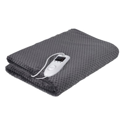 Camry Μονή Ηλεκτρική Κουβέρτα-Υπόστρωμα Πλενόμενη με Χρονοδιακόπτη Γκρι 60W 100x150εκ. CR 7416