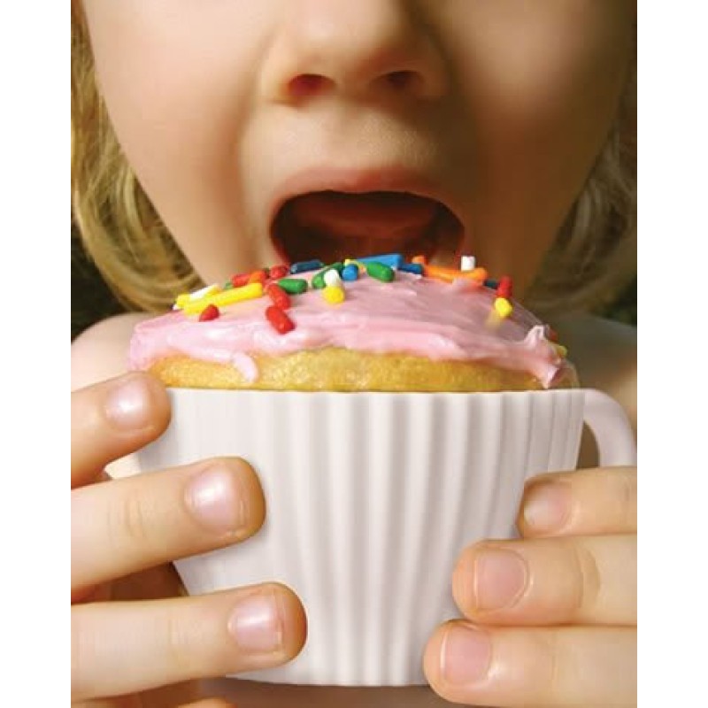 Gadget Master Θήκη cupcakes σε σχήμα φλιτζανιού ροζ