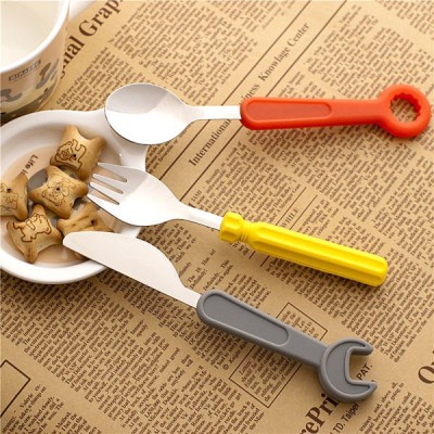 Gadget Master Σετ Βρεφικά Μαχαιροπίρουνα Εργαλεία από Μέταλλο 3τμχ