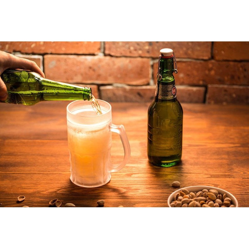 Gadget Master Ποτήρι μπύρας που παγώνει 400ml -classic