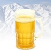 Gadget Master Ποτήρι μπύρας που παγώνει 400ml -golden