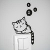 Gadget Master Αυτοκόλλητο Sleepy Kitty Cat