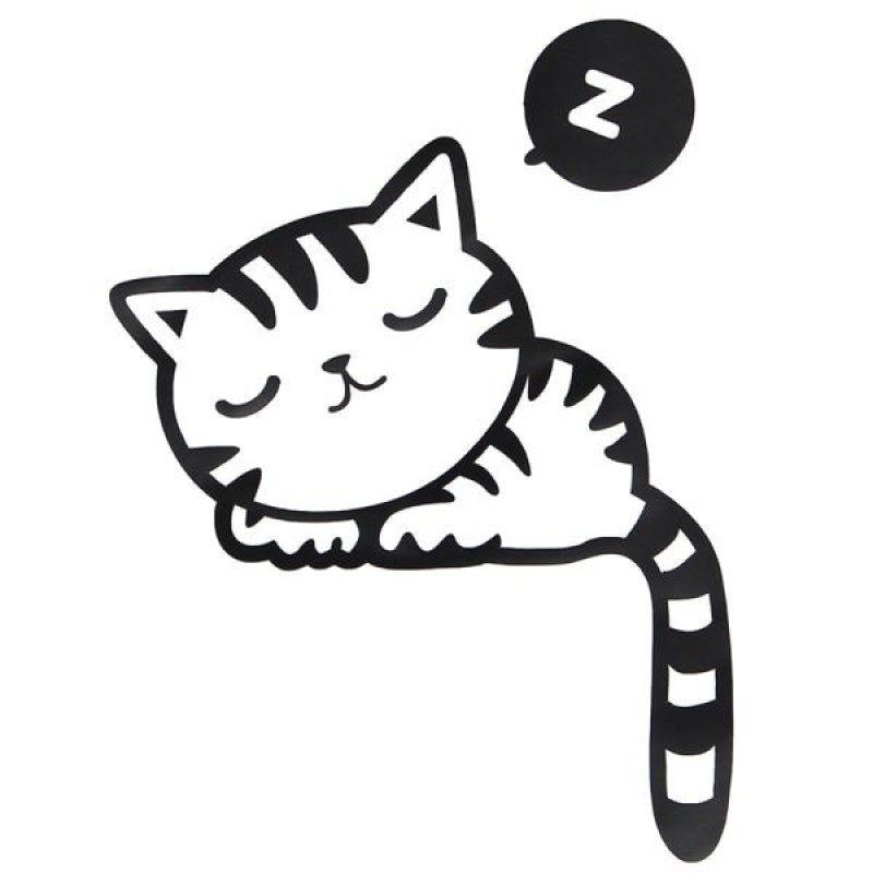 Gadget Master Αυτοκόλλητο Sleepy Kitty Cat
