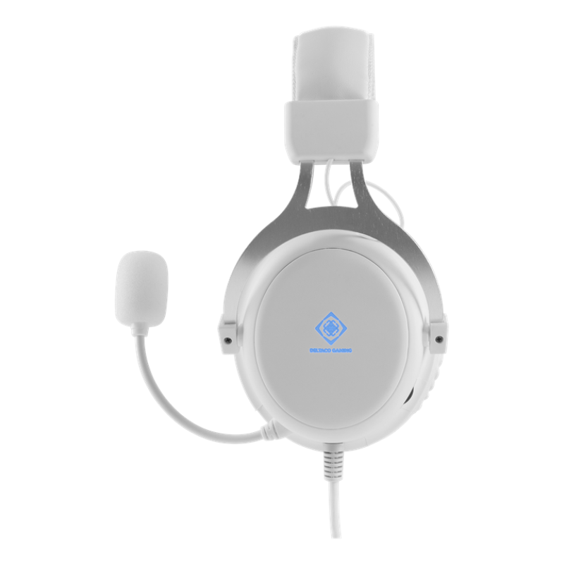Deltaco Gaming ακουστικά White Line WH85,57mm drivers,white GAM-030-W