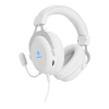 Deltaco Gaming ακουστικά White Line WH85,57mm drivers,white GAM-030-W