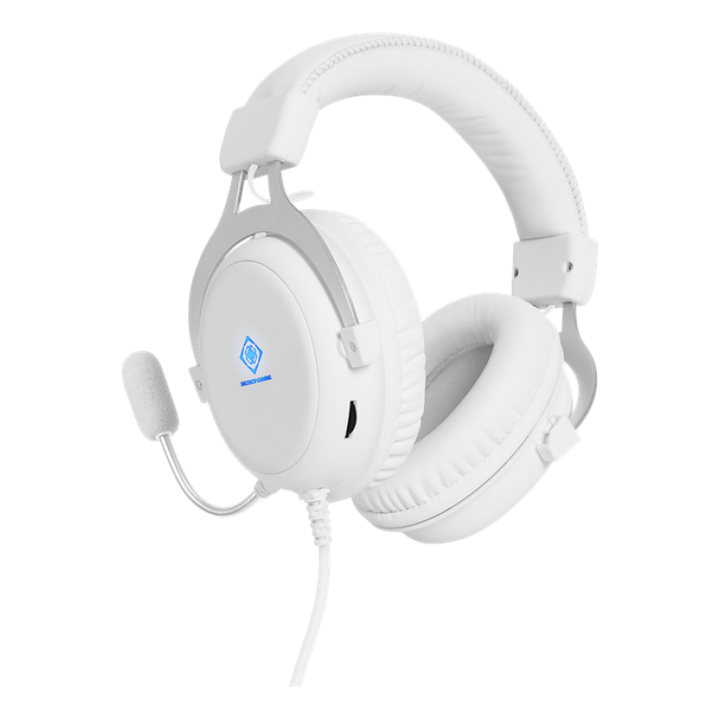 Deltaco Gaming ακουστικά White Line WH85,57mm drivers,white GAM-030-W