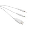 Deltaco Gaming ακουστικά White Line WH85,57mm drivers,white GAM-030-W
