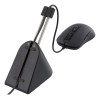 Deltaco Mouse Holder Black GAM-044