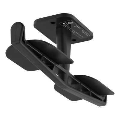 Deltaco Gaming Βάση Ακουστικών Διπλή Headset Hanger με Αυτοκόλλητο 3M Μαύρη GAM-062