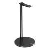 Deltaco Gaming Βάση Ακουστικών Μεταλλική 255x116x116mm Μαύρη GAM-070