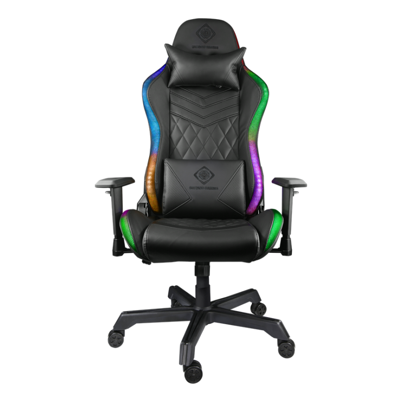 Deltaco Gaming καρέκλα με φωτισμό RGB GAM-080