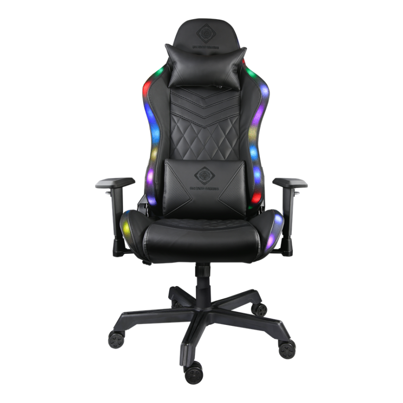 Deltaco Gaming καρέκλα με φωτισμό RGB GAM-080